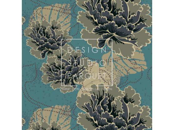 Ковровое покрытие Ege Floorfashion by Muurbloem yukata blue RF52758207